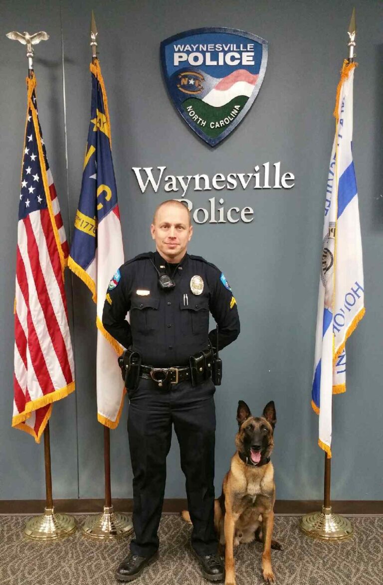 Canine Valor passed away in 2020 with a battle of cancer.  Canine Valor worked with his handler Billy Benhart for nine years.  Canine Valor specialized in narcotics detection.